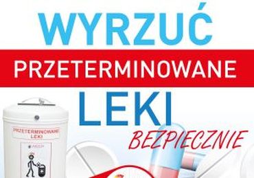 grafika przedstawia informację o przeterminowanych lekach